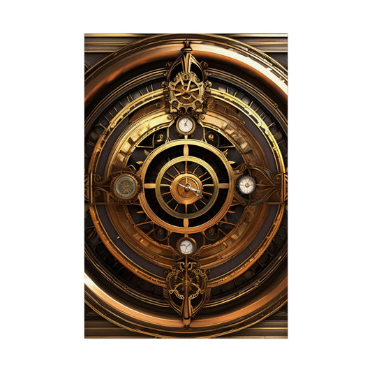 Rolled Posters - Arcanum Verse, Arcane Clock