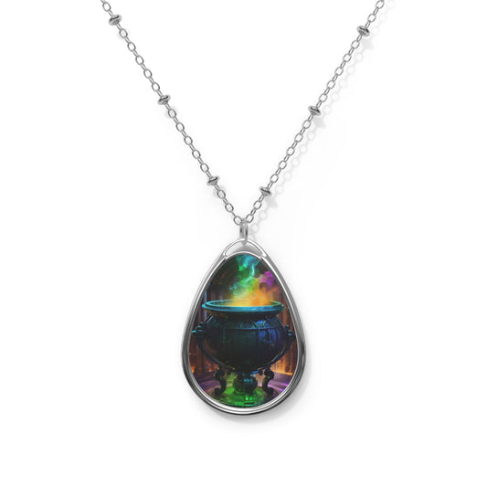 Pendant Necklace- Arcanum Verse, Arcane Cauldron