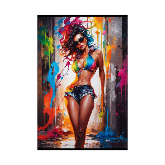 Rolled Posters - Arcanum Verse, Splatter Girl